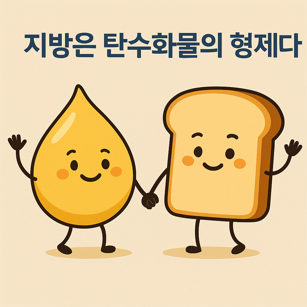 지방은 탄수화물의 쌍둥이 형제다 – 다른 길, 같은 종착지