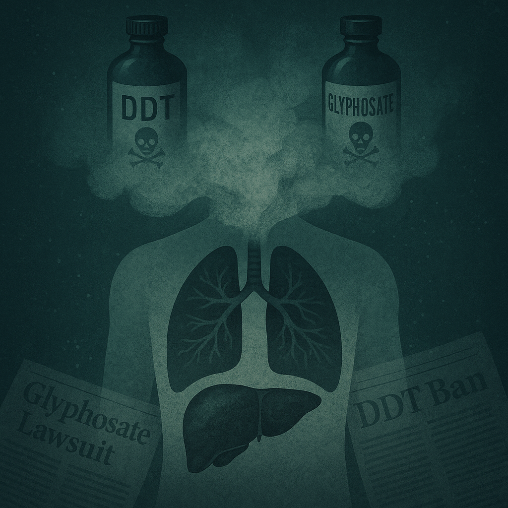침묵의 장기, 침묵의 봄, DDT, 그리고 끝나지 않은 화학 물질의 논란: 글라이포세이트로 이어지는 그림자