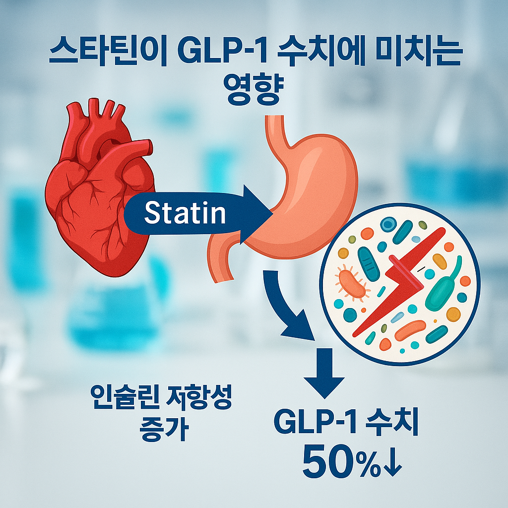 스타틴과 GLP-1, 의료계의 침묵: 당뇨와 체중 증가의 원인이 스타틴 부작용 때문?